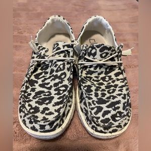 Cheetah Print Hey Dudes - Women